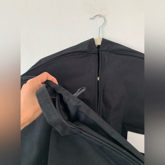 Authentic Chanel Fabric Gussetted Black Garment Bag -  Full Length - Picture 7 of 8